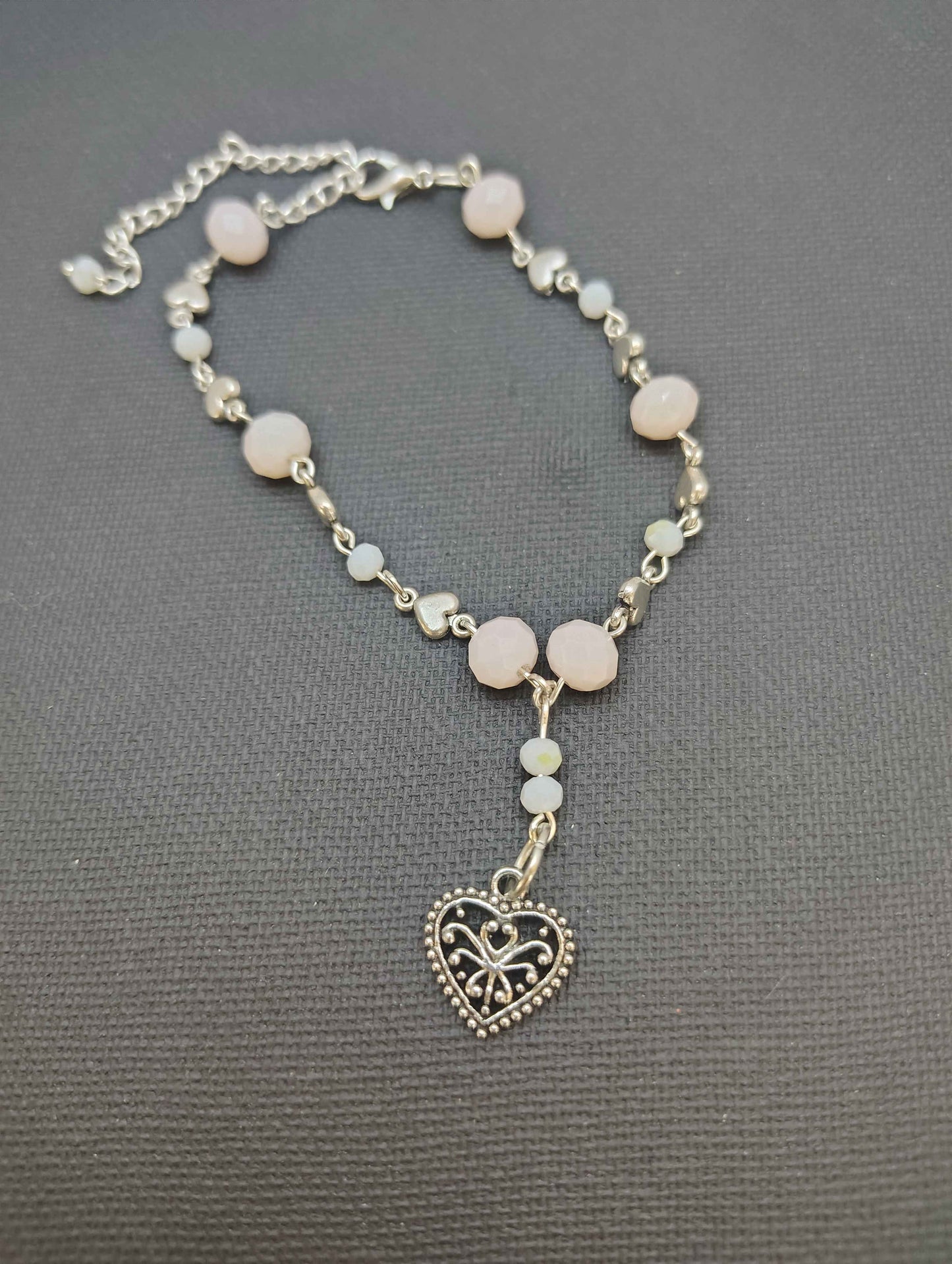 Silver Heart Bracelet